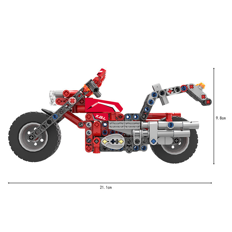 COGO 300PCS Technology Car Motorcycle Building Block Toys