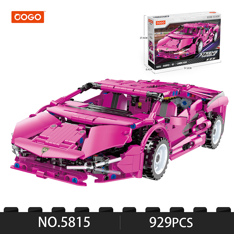 COGO 929PCS Technology Racing Building Block Toys