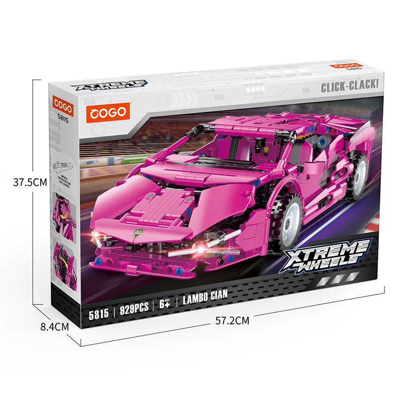 COGO 929PCS Technology Racing Building Block Toys