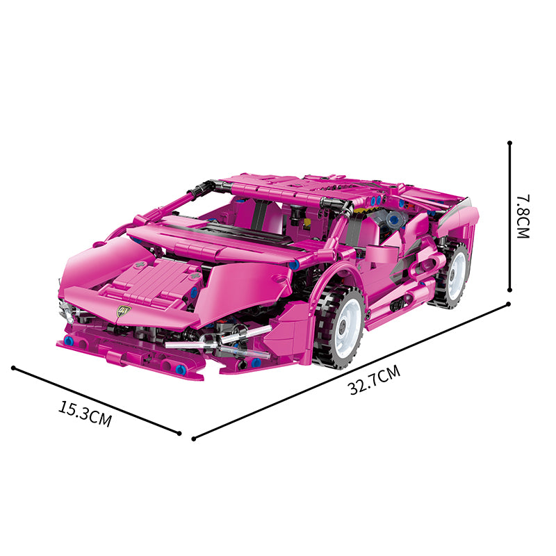 COGO 929PCS Technology Racing Building Block Toys