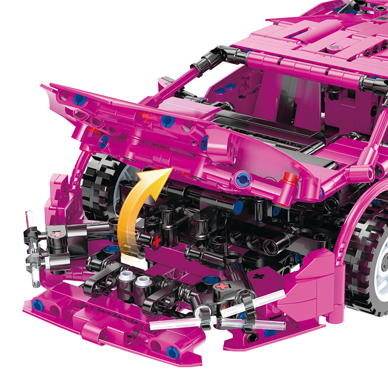COGO 929PCS Technology Racing Building Block Toys