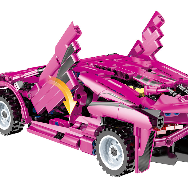 COGO 929PCS Technology Racing Building Block Toys