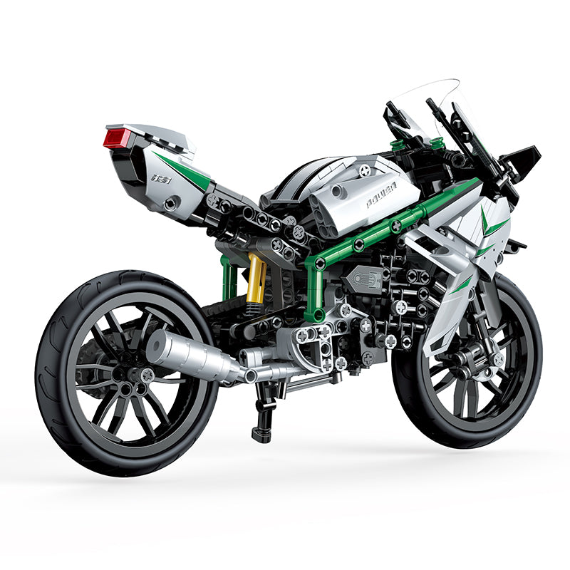 COGO 600PCS Technology Motorcycle Building Block Toys