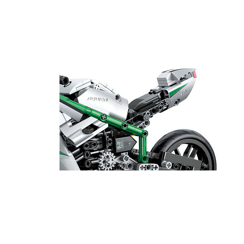 COGO 600PCS Technology Motorcycle Building Block Toys
