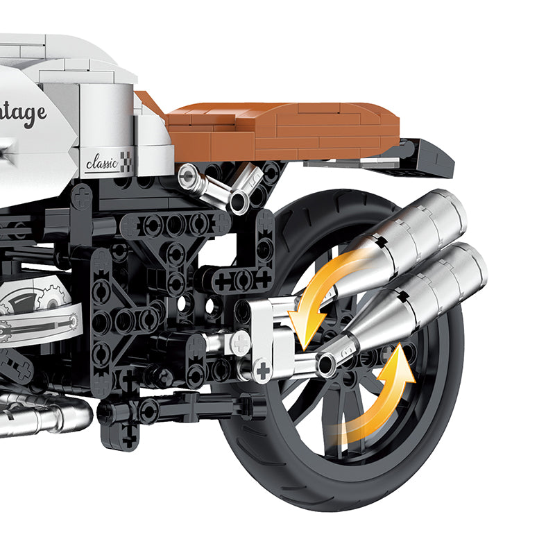 COGO 601PCS Motorcycle Building Block Toys