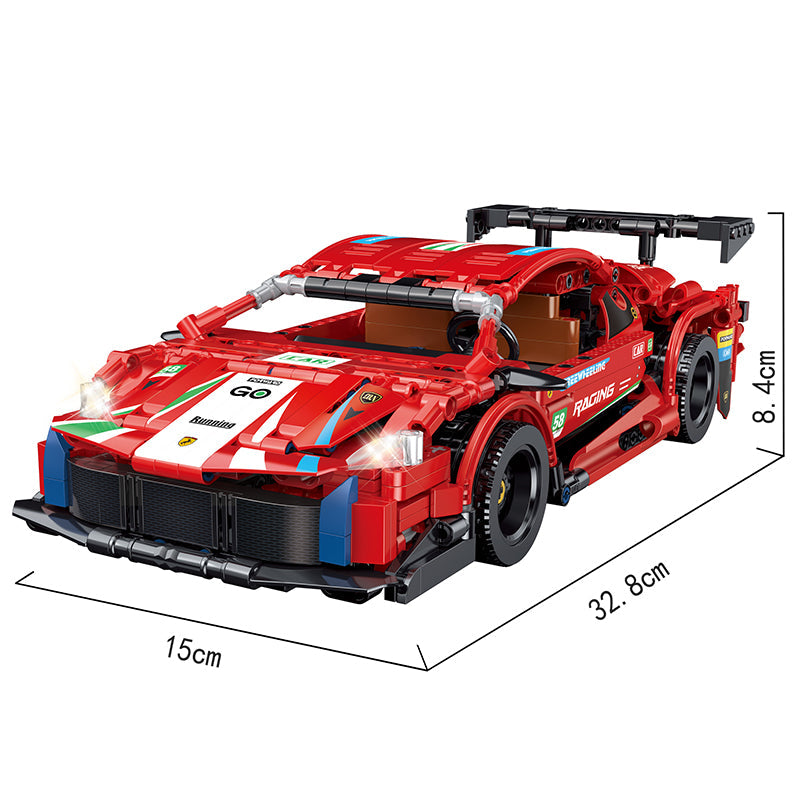 COGO 642PCS Technology Sports Car Building Block Toys