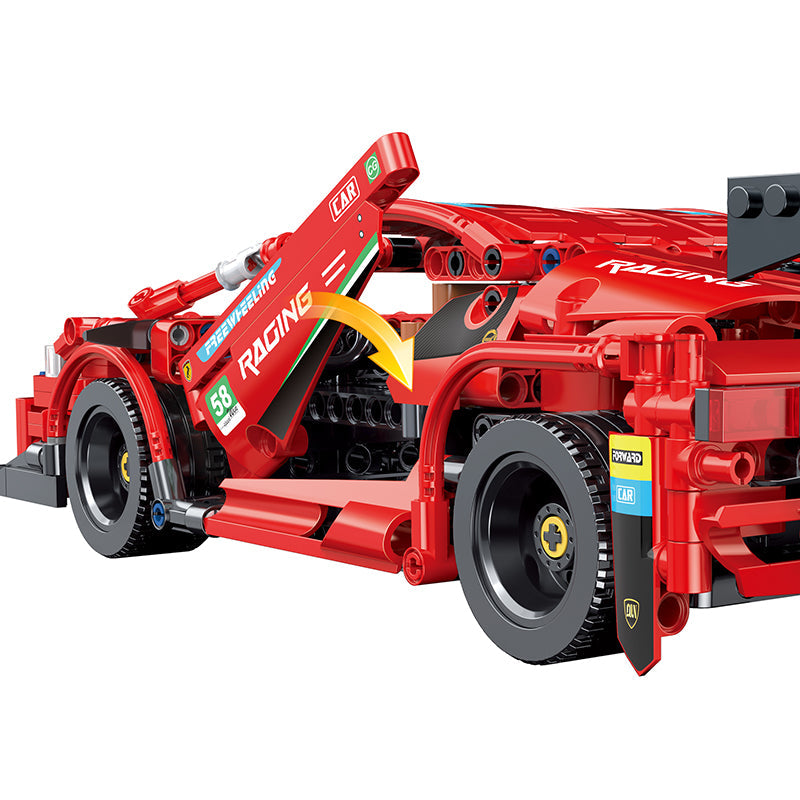 COGO 642PCS Technology Sports Car Building Block Toys