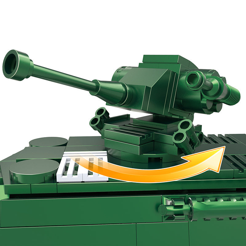 COGO 185PCS Military Armored Vehicle Building Block Toys