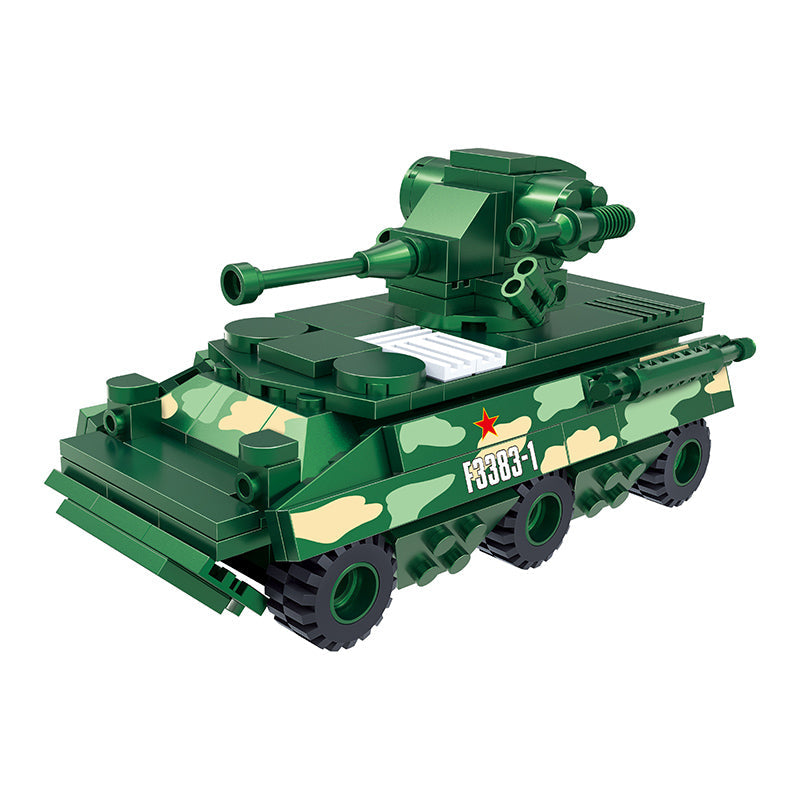 COGO 185PCS Military Armored Vehicle Building Block Toys