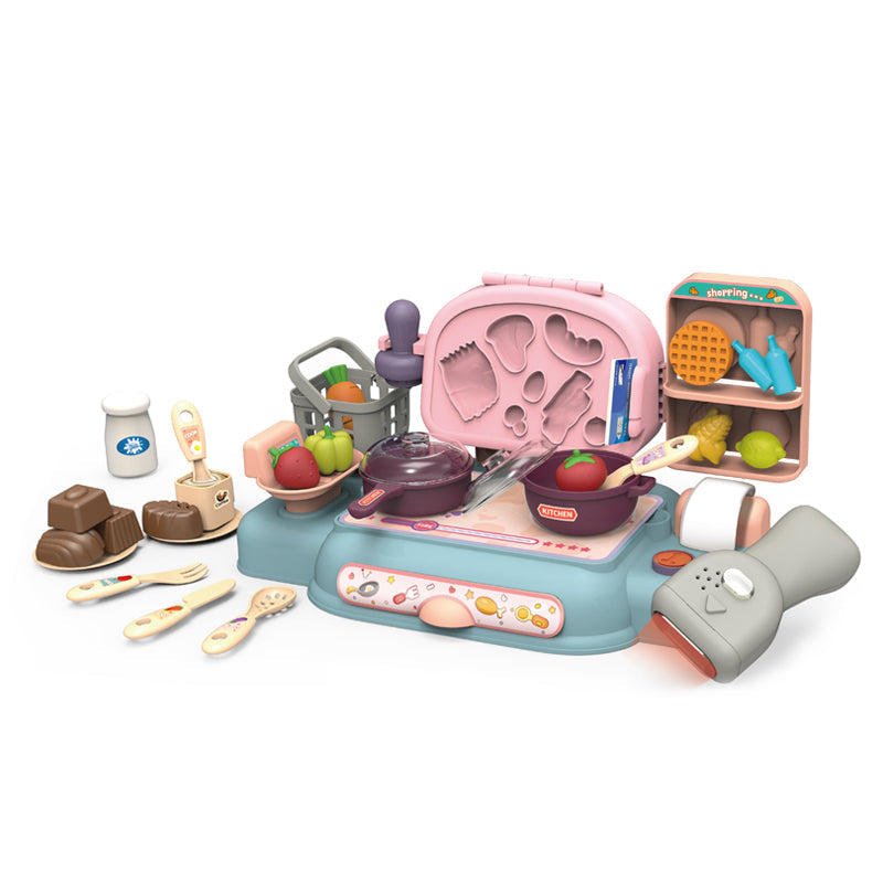 64+Pcs Kitchen & Color Mud Set