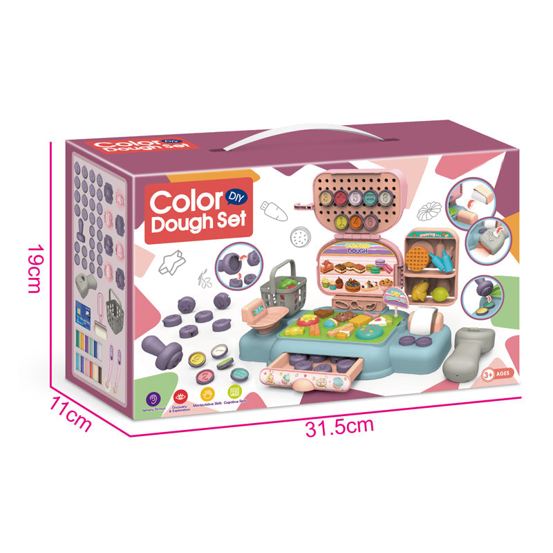 55+Pcs Kitchen & Color Mud Set