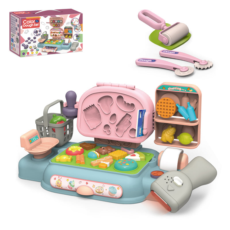 55+Pcs Kitchen & Color Mud Set