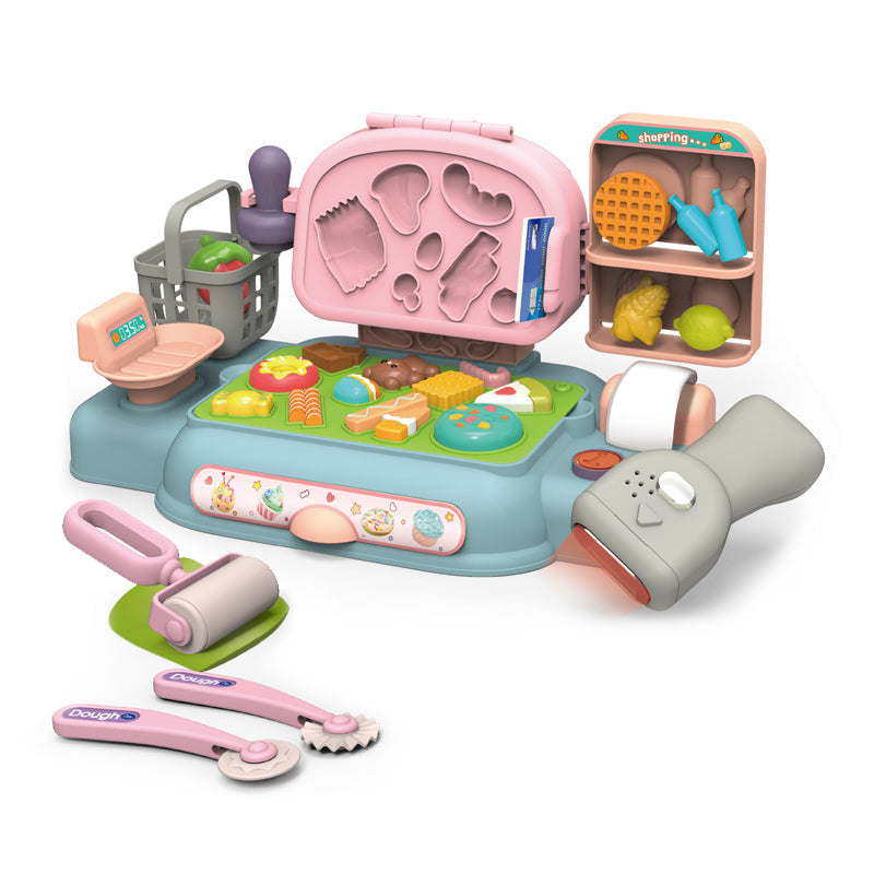 55+Pcs Kitchen & Color Mud Set