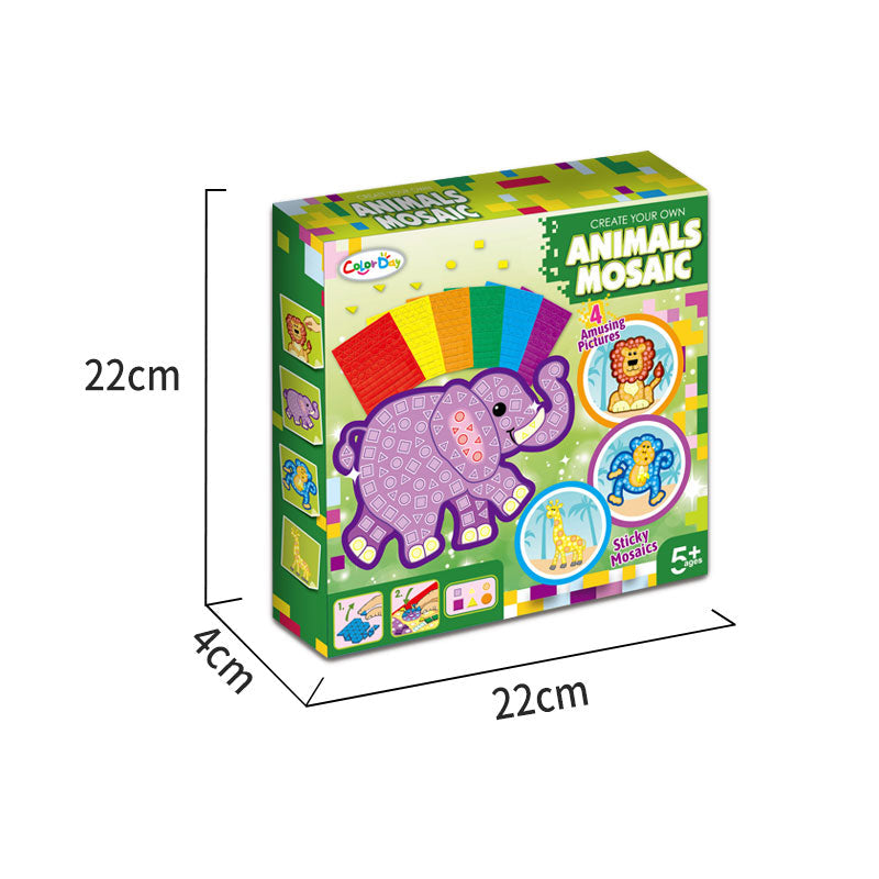 DIY Animal Mosaic