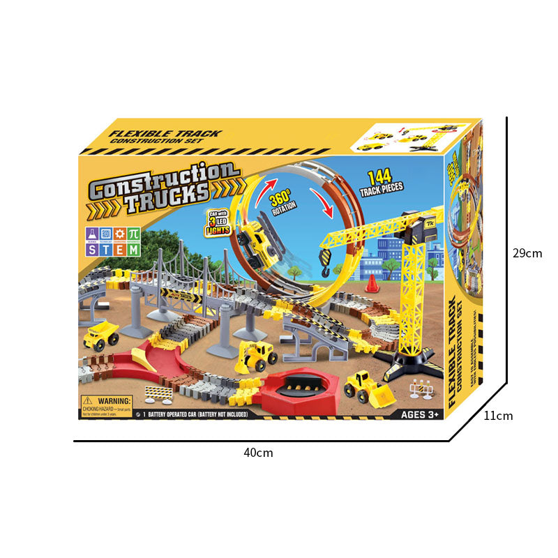 B/O Railway Car With Light 144Pcs