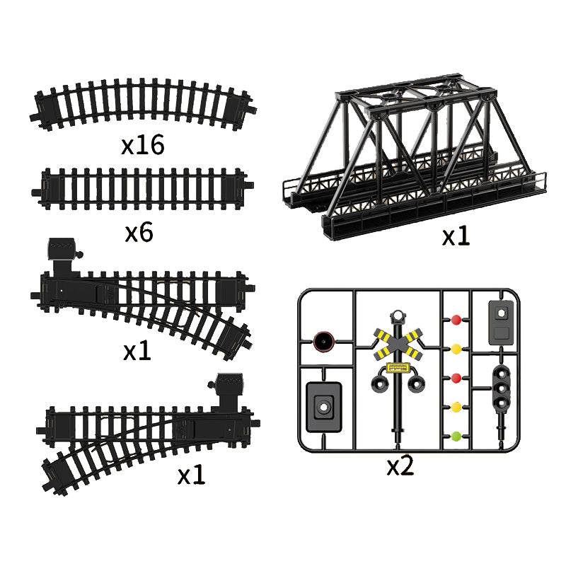 B/O Railway Train With Light And Sound