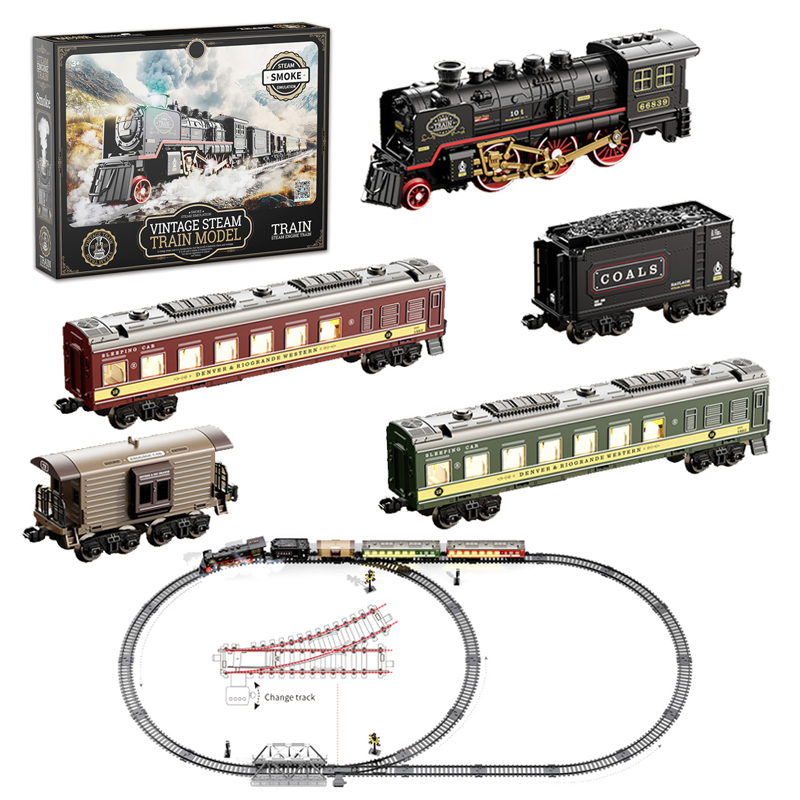 B/O Railway Train With Light And Sound