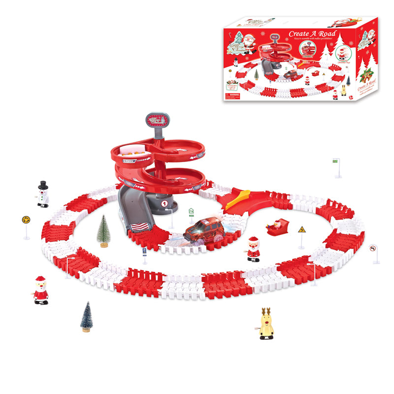 B/O Railway Car With Light(168Pieces)