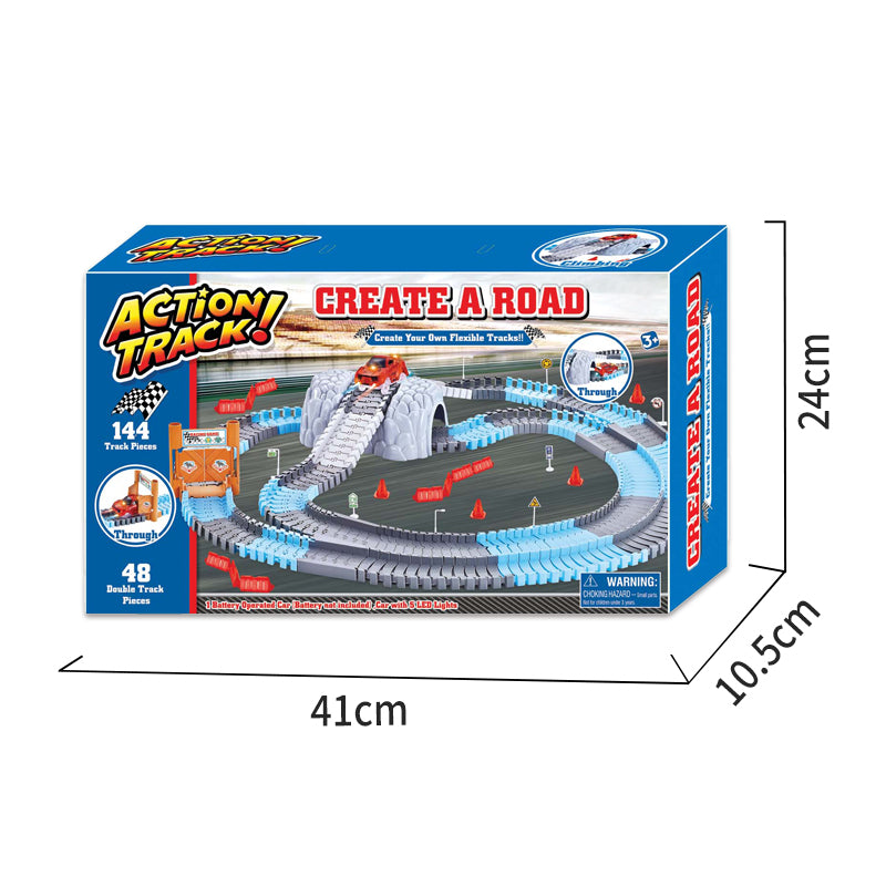 B/O Railway Car With Light(192Pieces)
