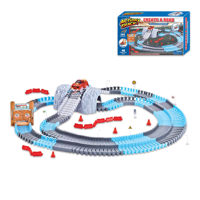B/O Railway Car With Light(192Pieces)