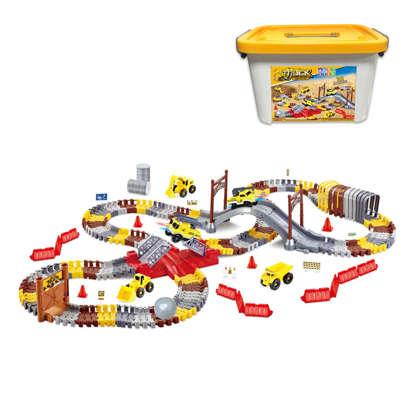 B/O Railway Car With Light(192Pieces)