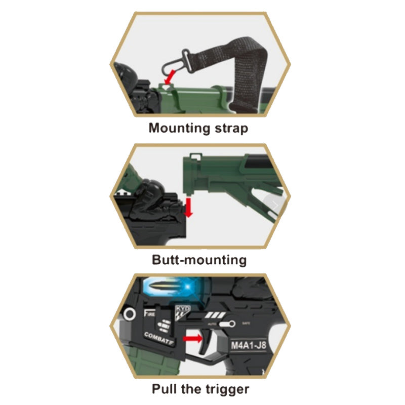 B/O Gun With Light Sound