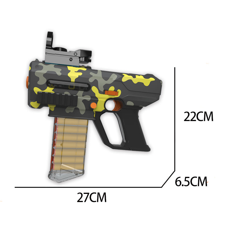 Electric Flywheel Bottom Feed Soft Bullet Gun