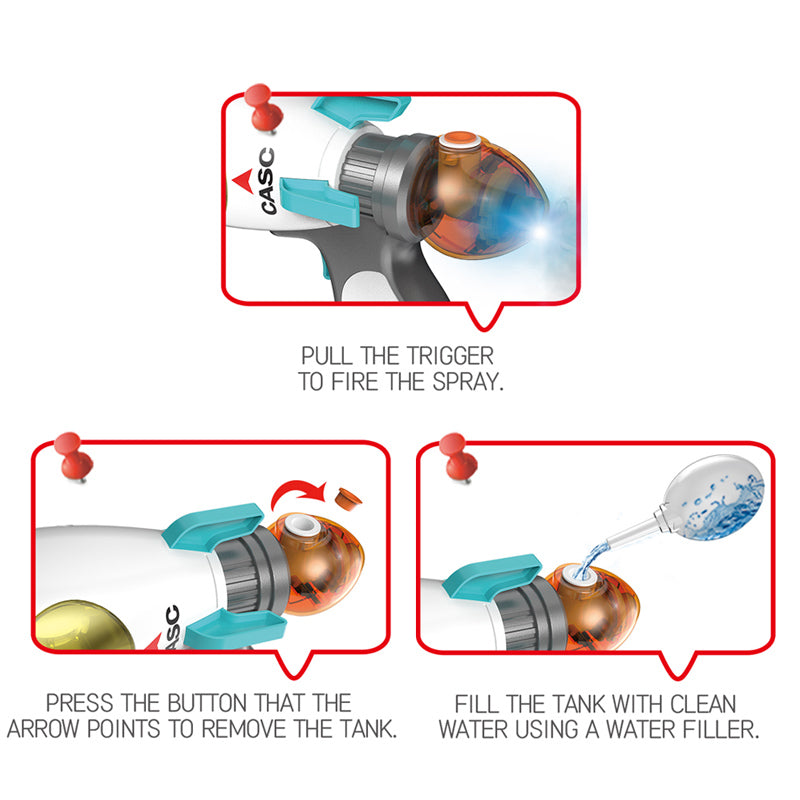 B/O Space Gun With Light And Sound