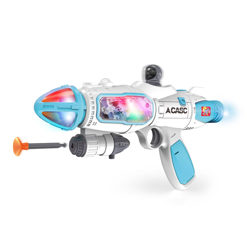 B/O Space Gun With Light And Sound 2-C Ass'D