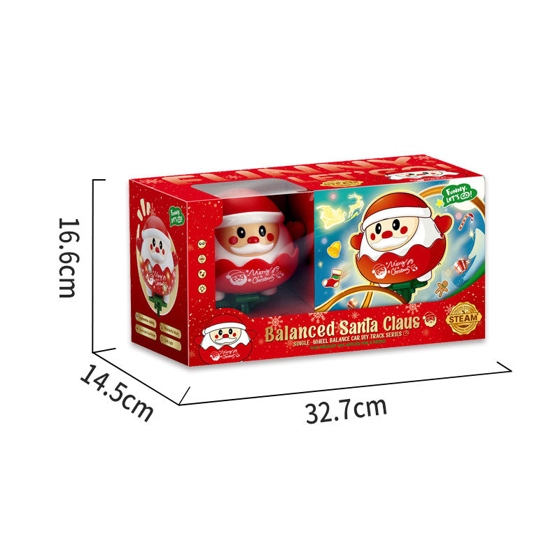 B/O Balance Santa Claus With Light And Sound