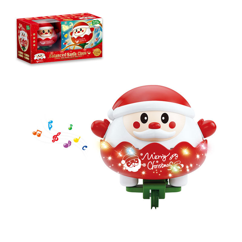 B/O Balance Santa Claus With Light And Sound