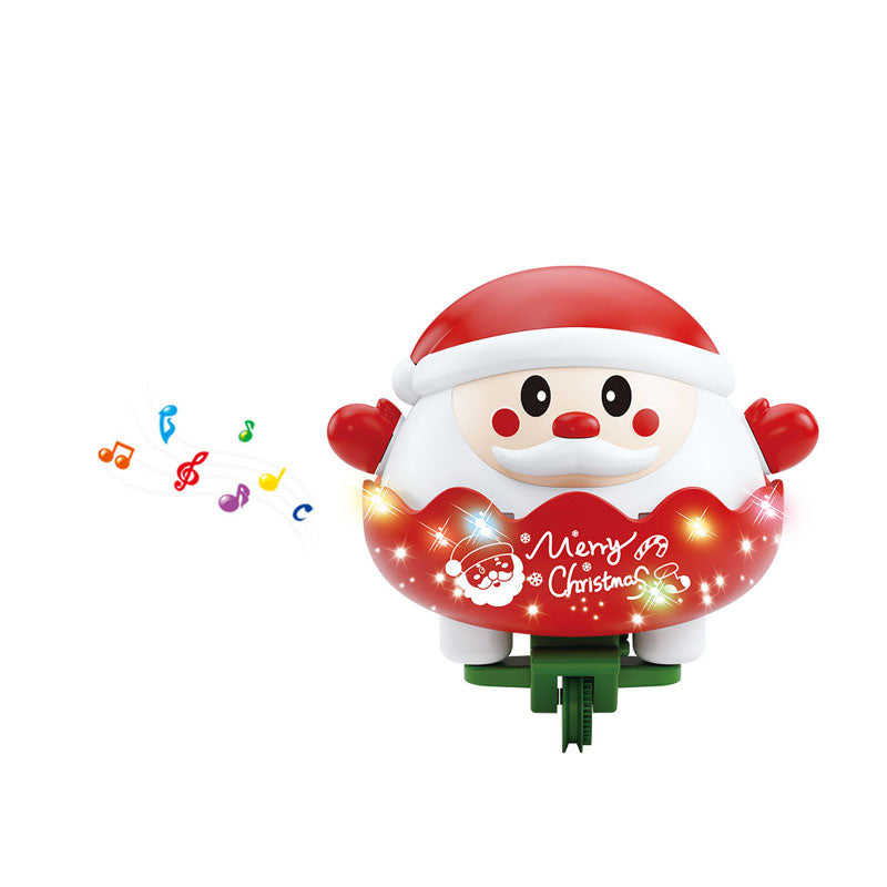 B/O Balance Santa Claus With Light And Sound