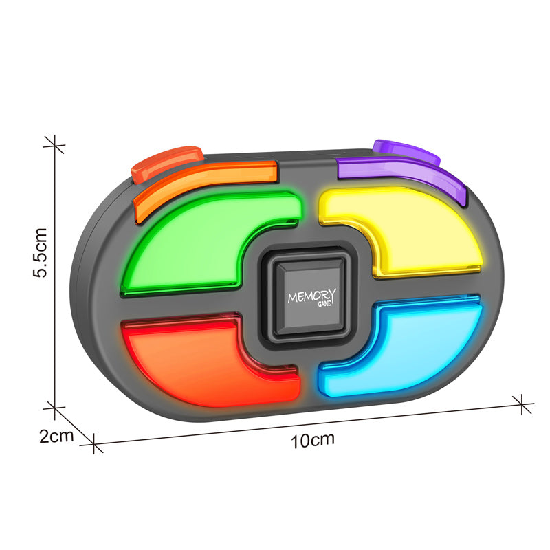 2 In 1 Electric 6 Button Whack A Mole Memory Game Machine