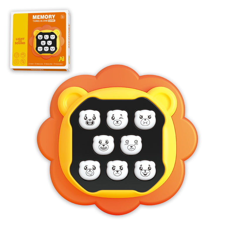 4 In 1 Bear And Lion Memory Game Machine