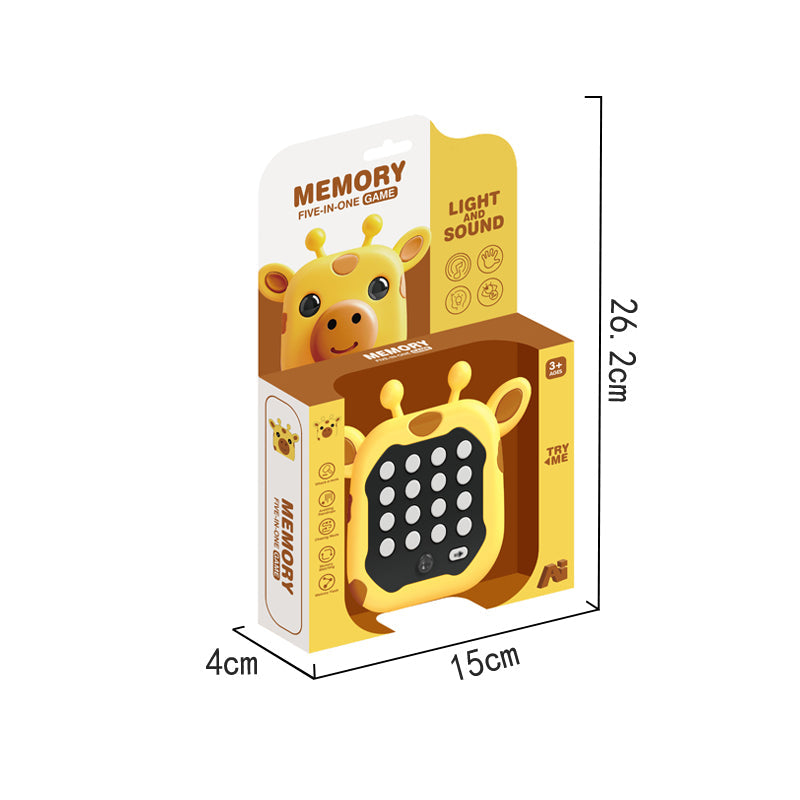 5 In 1 Giraffe Memory Game Console