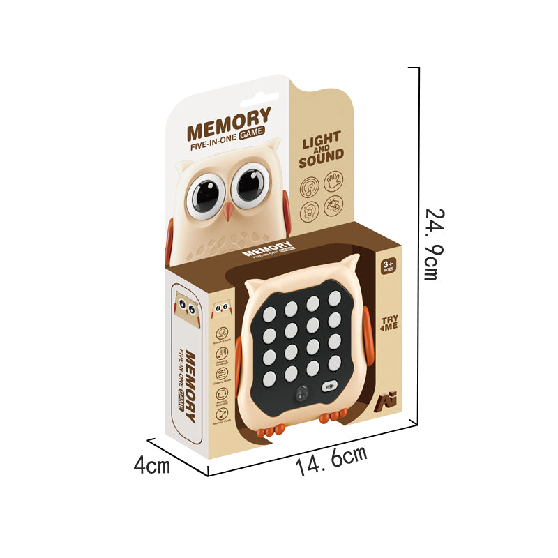 5 In 1 Owl Memory Game Console