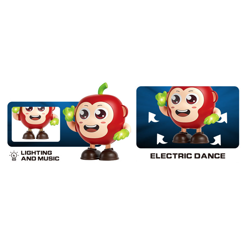 B/O Apple Monkey With Light And Music