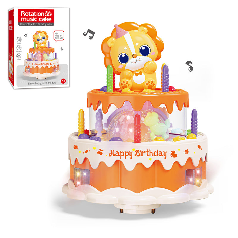 B/O Bump And Go Cake With Light And Music 2-C Ass'D