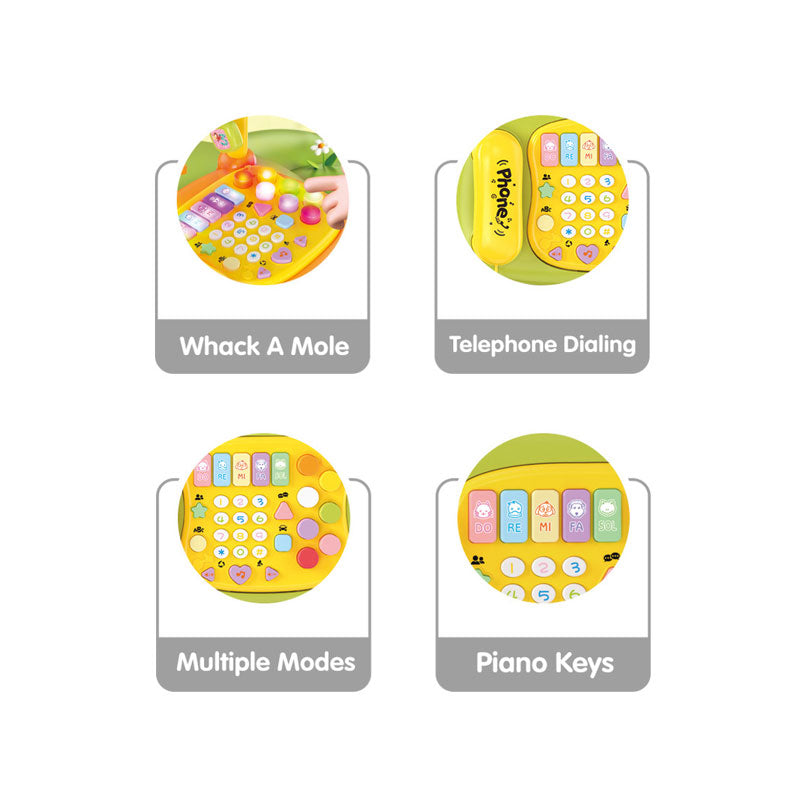 Telephone With Light And Music 2-C Ass'D