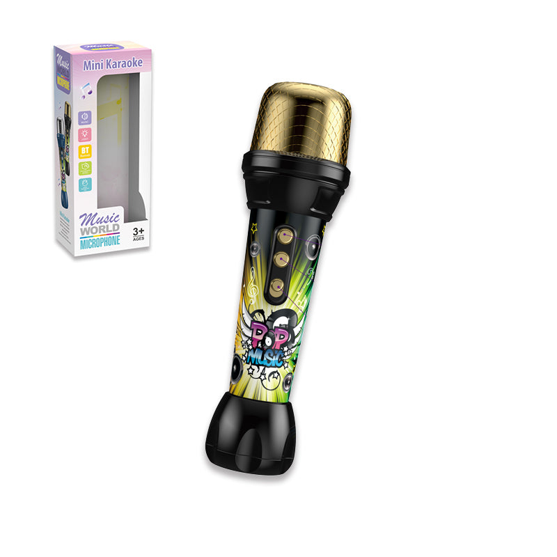 Microphone With Music And Sound