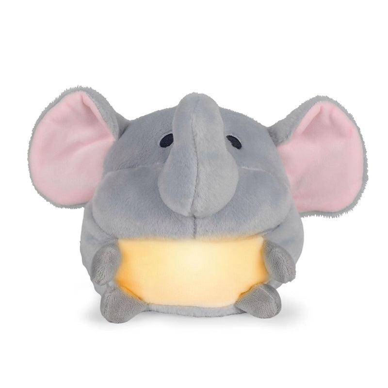 B/O Plush Elephant Lamp With Music