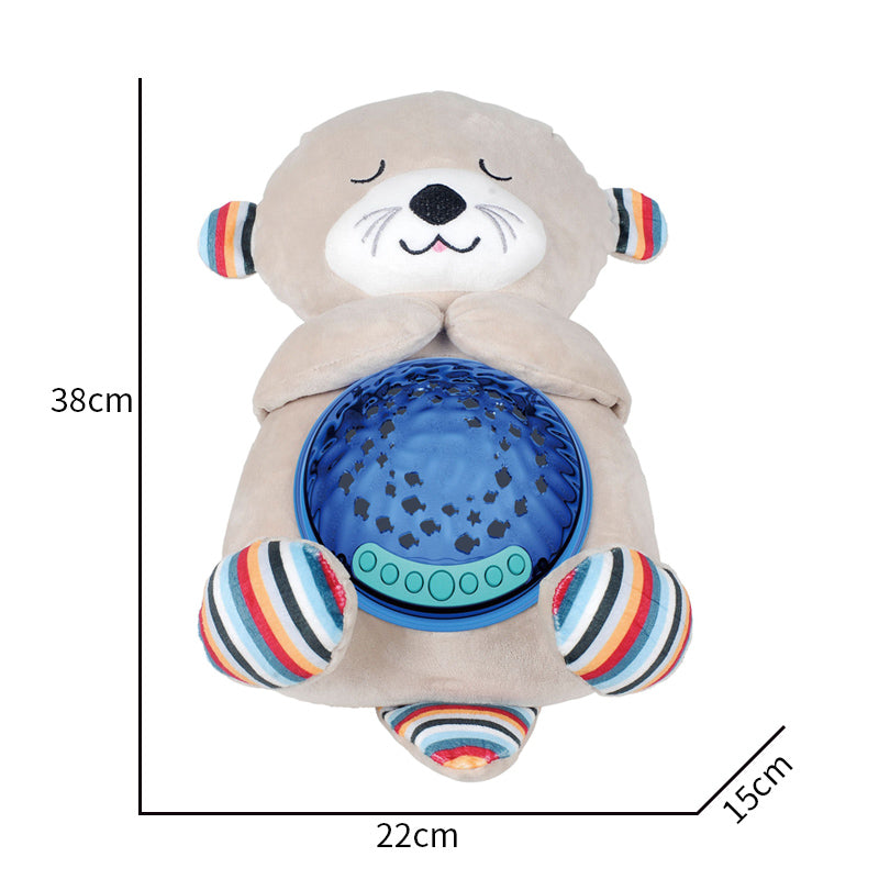 B/O Plush Otter With Music Projection