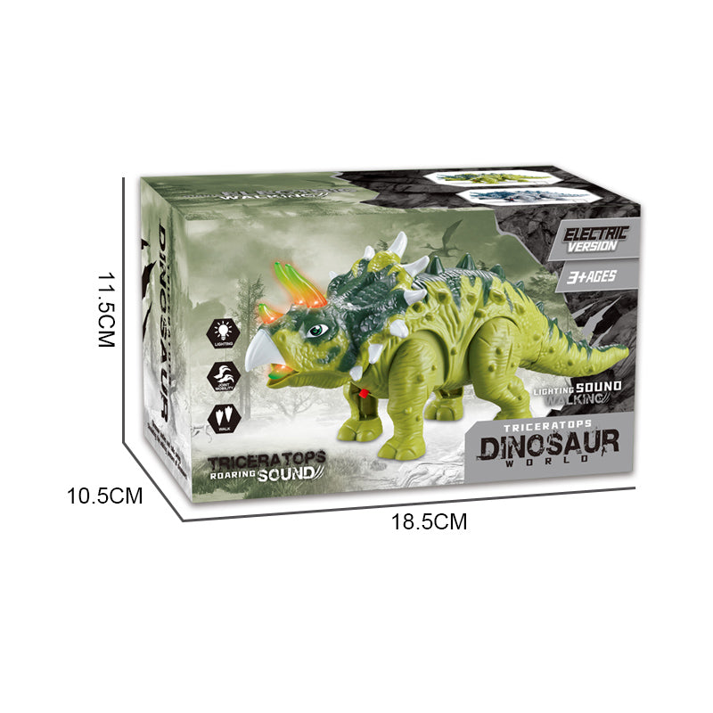 B/O Dinosaur With Light And Sound 2-C Ass'D