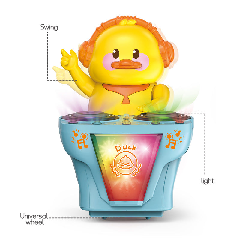 B/O Bump And Go Dj Duck With Light And Music 2-C Ass'D