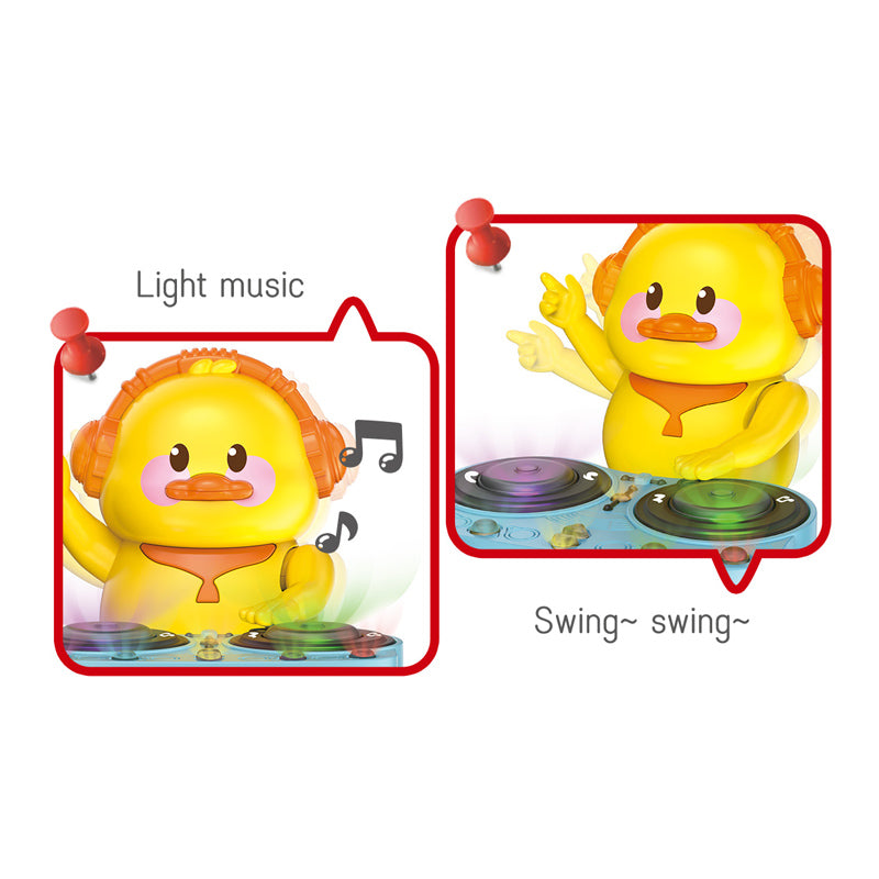 B/O Bump And Go Dj Duck With Light And Music 2-C Ass'D