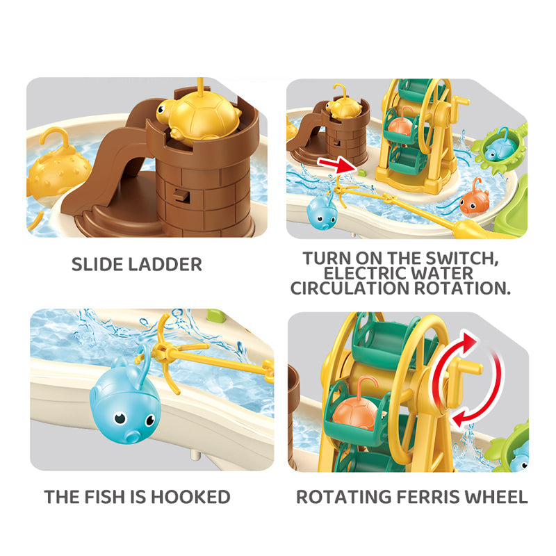 B/O Fishing Table 2-C Ass'D