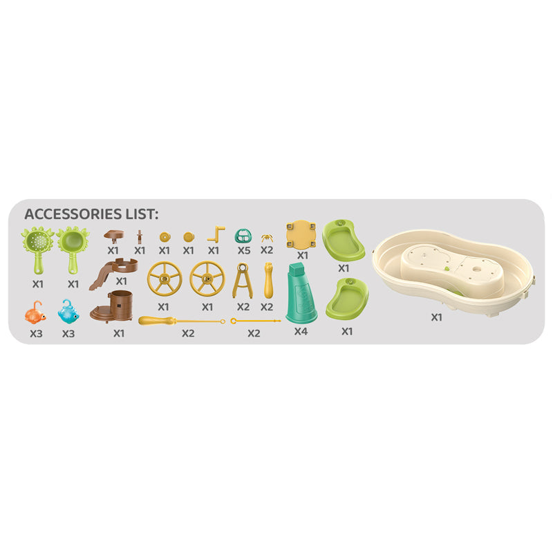B/O Fishing Table 2-C Ass'D