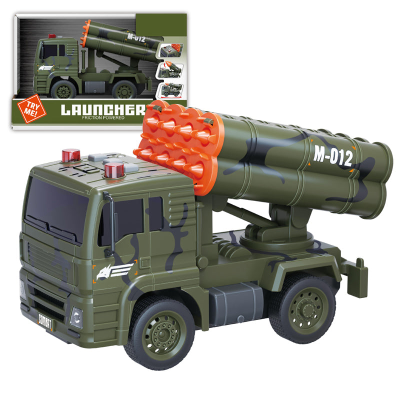 1:20 Friction Military Car Whit Light And Sound