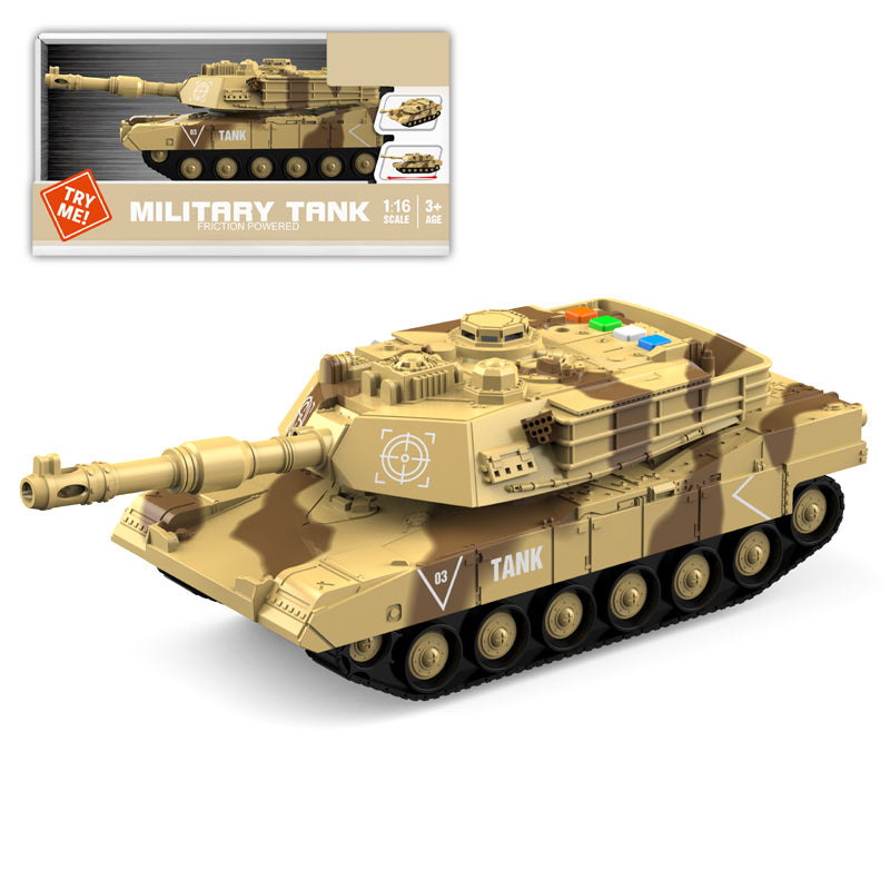 1:16惯性坦克/带灯光声音