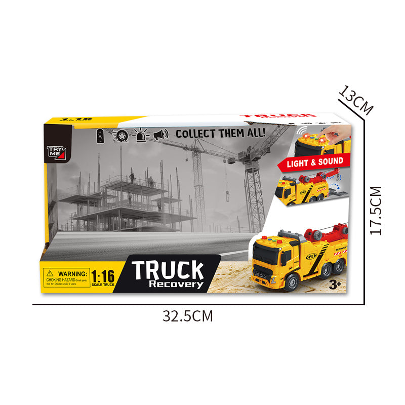 1:16 Friction Truck With Light And Sound